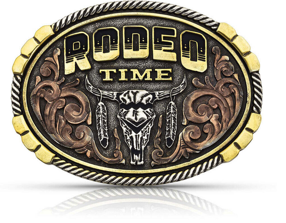 A809DBT- Montana Attitude Buckles- AB- Dale Brisby Rodeo Time