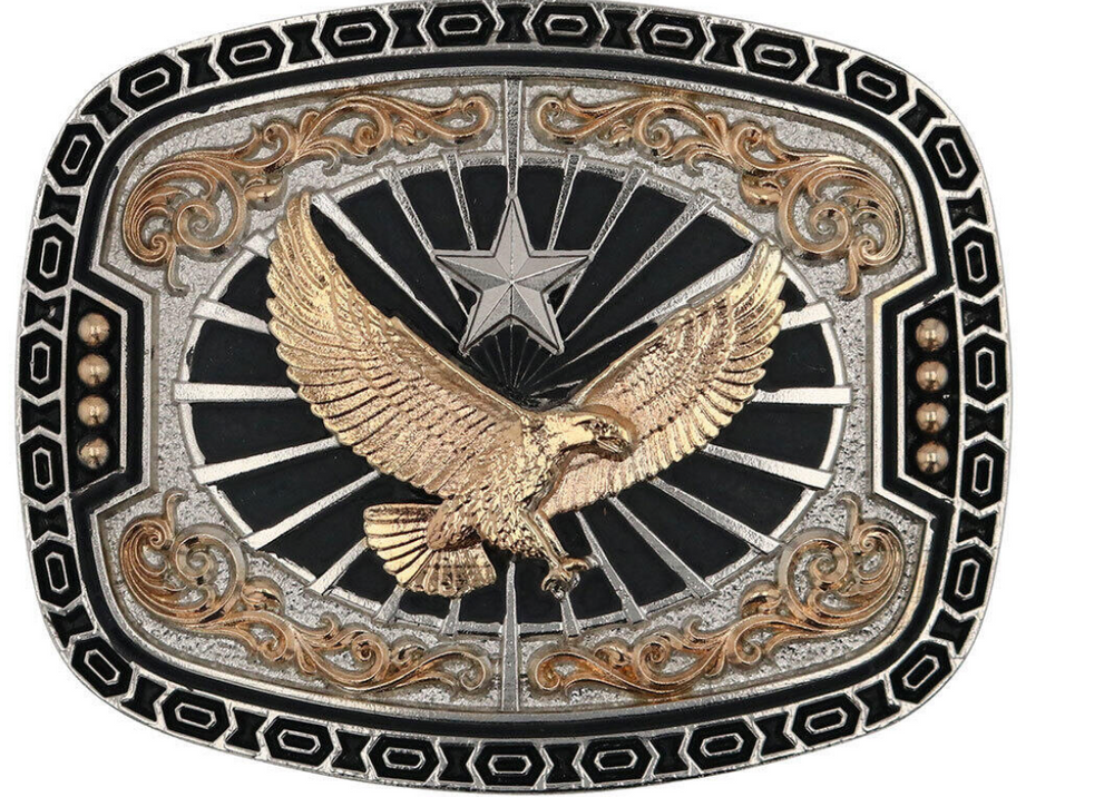 A879- Montana Attitude Buckles- AB- Dyno Soaring Eagle