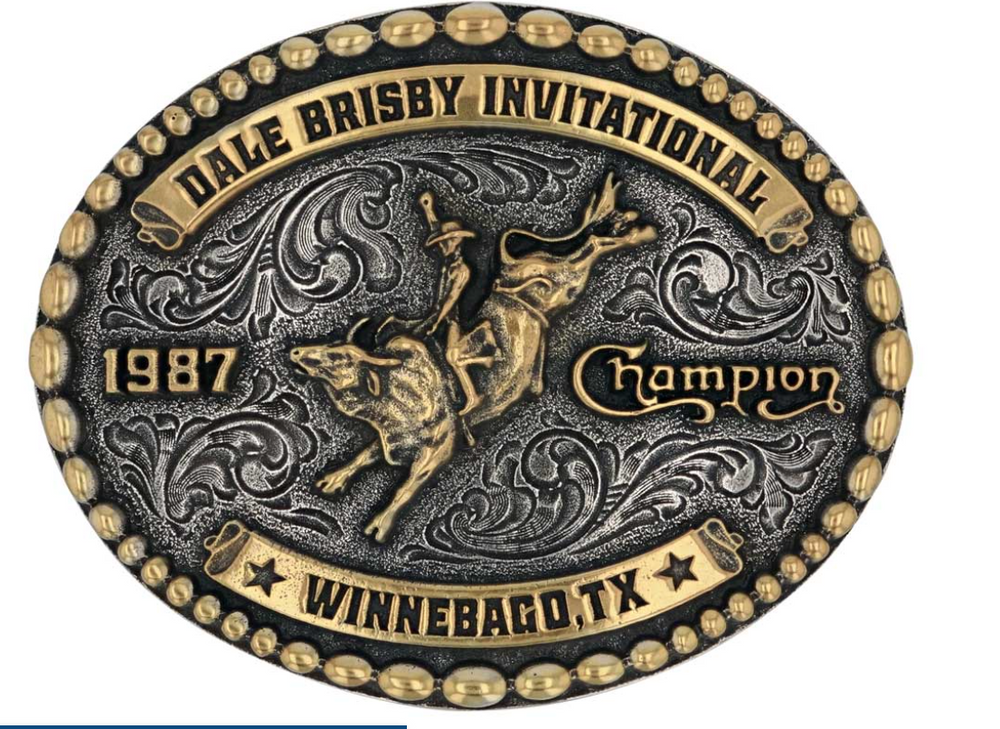 A918DB- Montana Attitude Buckles- AB- Dale Brisby Invitational