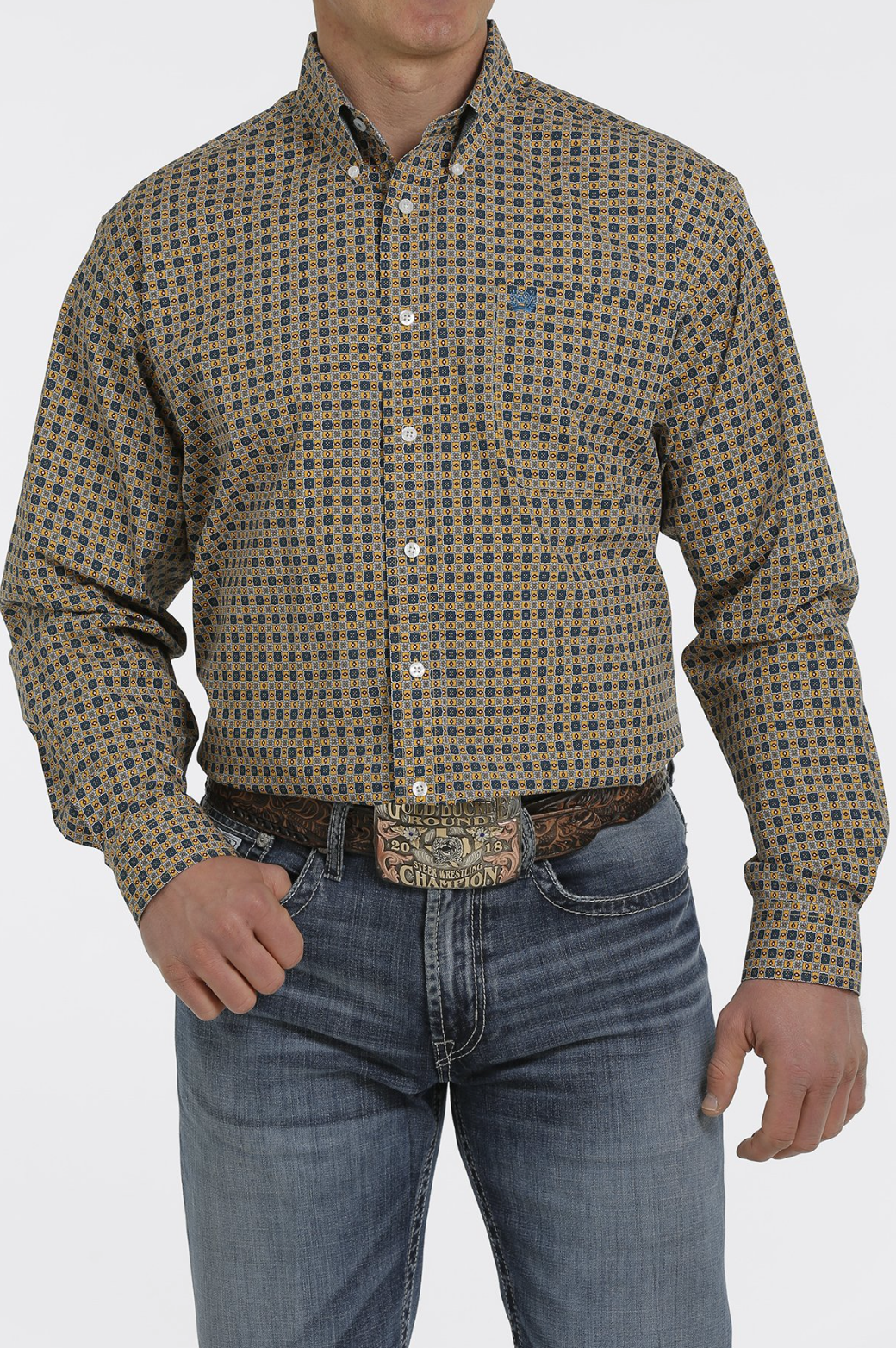 
                  
                    MTW1105341 - Cinch Men's Geometric Button-Up Shirt
                  
                