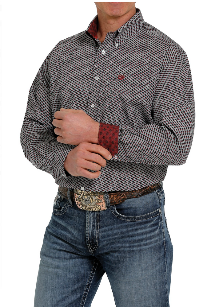 
                  
                    MTW1105358 - Cinch Men's Geometric Button-Up Shirt
                  
                