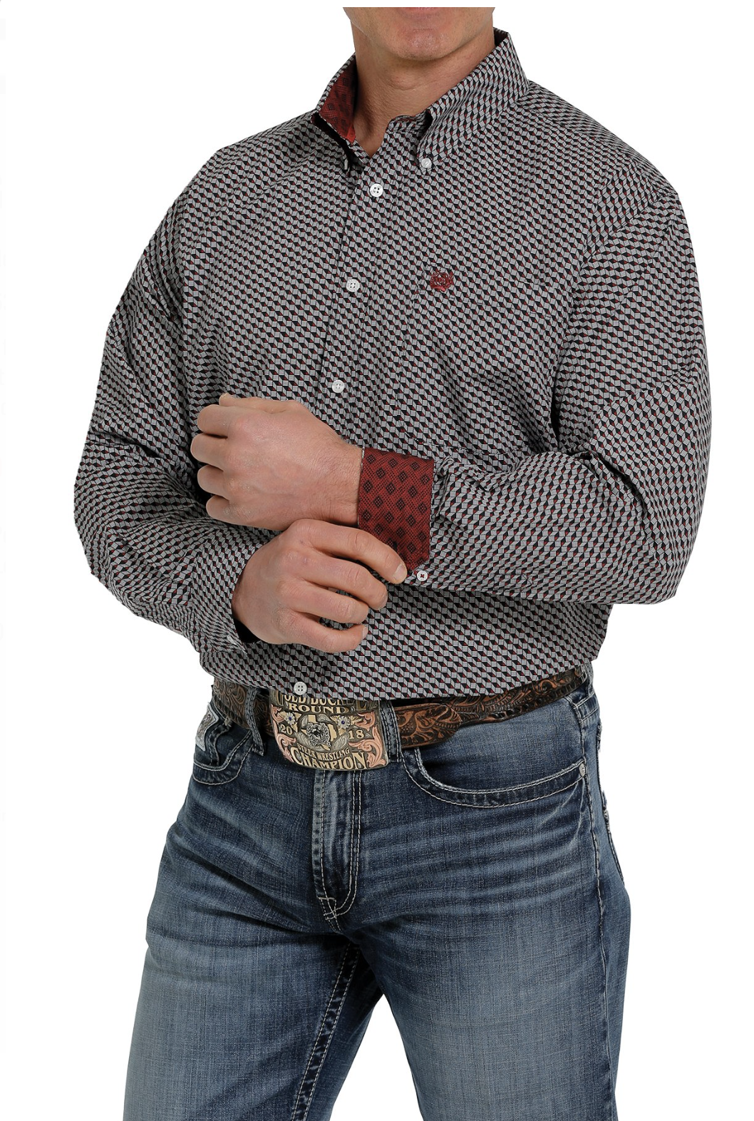 
                  
                    MTW1105358 - Cinch Men's Geometric Button-Up Shirt
                  
                