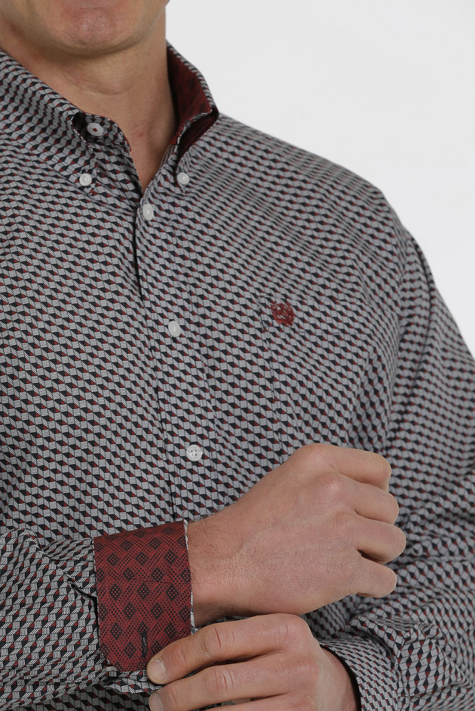 
                  
                    MTW1105358 - Cinch Men's Geometric Button-Up Shirt
                  
                