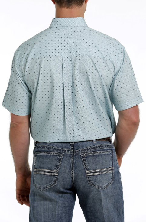 
                  
                    MTW1704091 - Cinch Men's Diamond Print SS Arenaflex Button-Up Shirt
                  
                