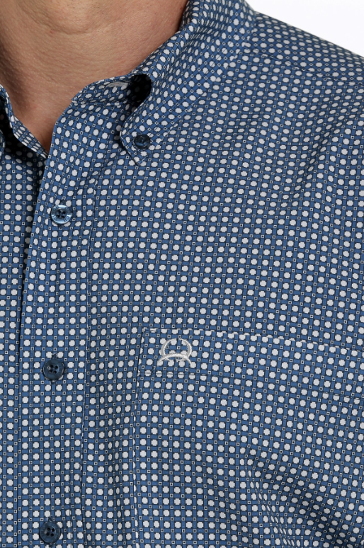 
                  
                    MTW1704092 - Cinch Men's Geometric Print SS Arenaflex Button-Up Shirt
                  
                