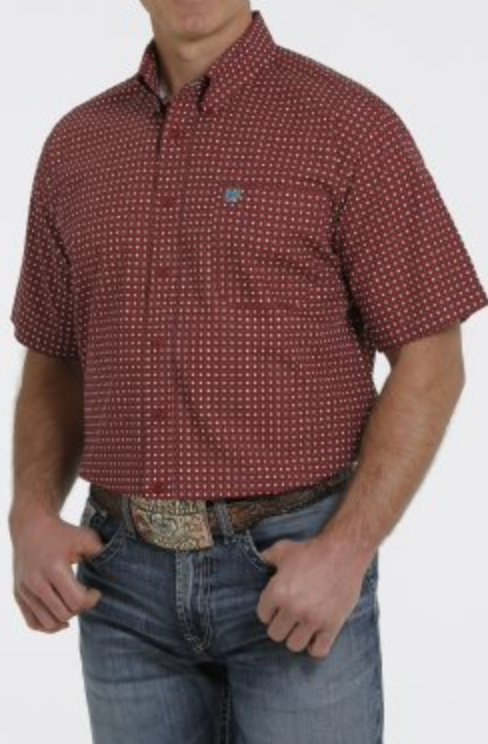 
                  
                    MTW1111393 - Cinch Men's Geometric SS Button-Up Shirt
                  
                