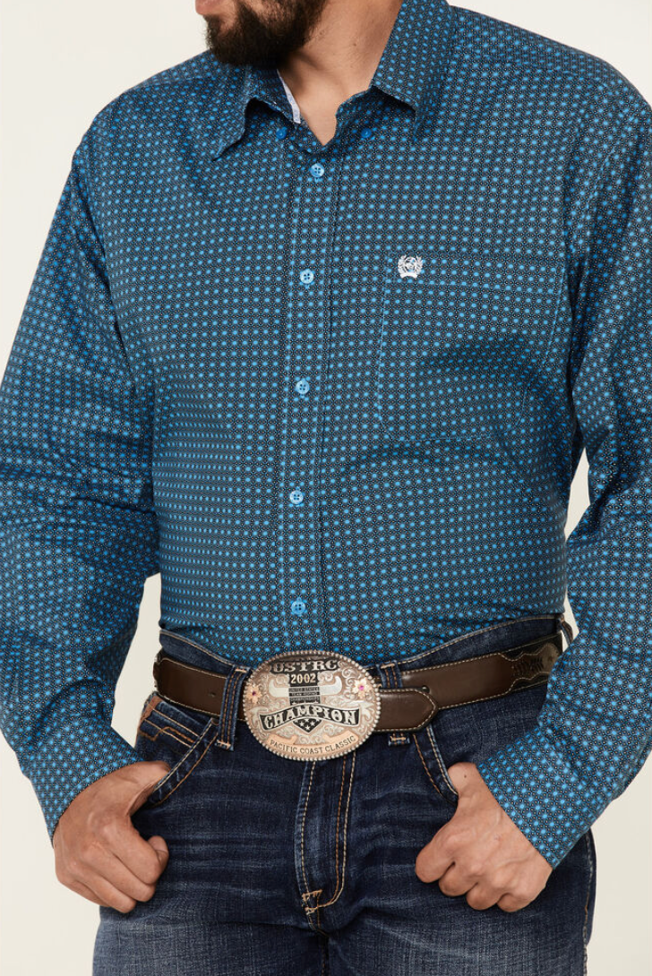 
                  
                    MTW1105368 - Cinch Men's Geo Print Button-Up Shirt
                  
                