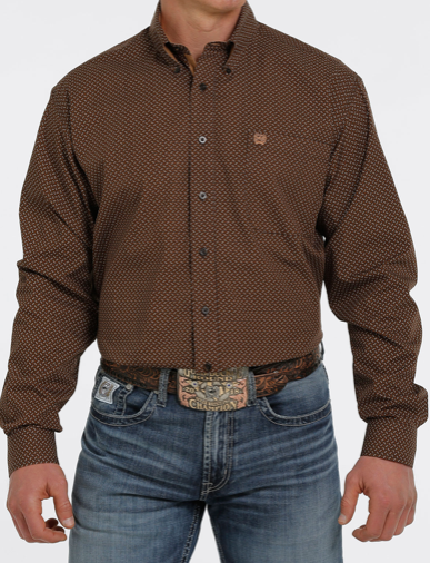 MTW1105378 - Cinch Men's Print Button-Up Shirt