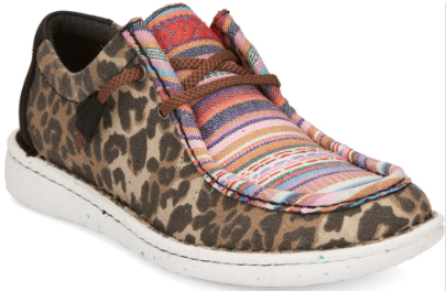 JL173 - Justin Women's Hazer - Leopard Print/Multi Textile