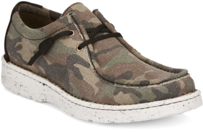 JM316 - Justin Men's Hazer Shoe - Camo Textile