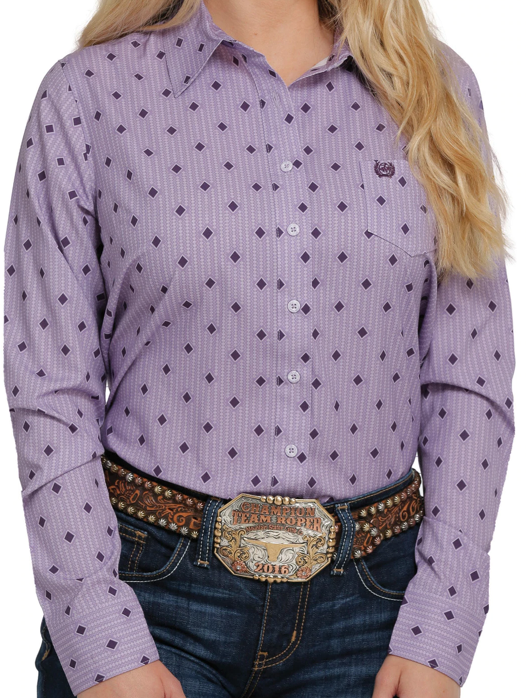 MSW9163006 - Cinch Women's Arenaflex Button-Up Western Shirt