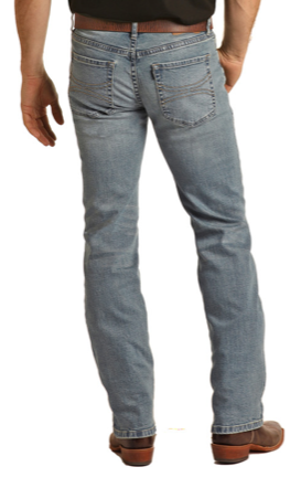 
                  
                    M1R3567 - Hooey X Rock&Roll Denim Men's Reflex Revolver Straight Jean
                  
                