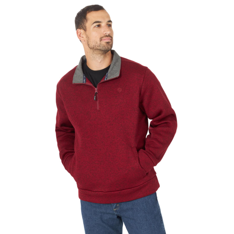 112317157 - Wrangler George Strait Knit Pullover