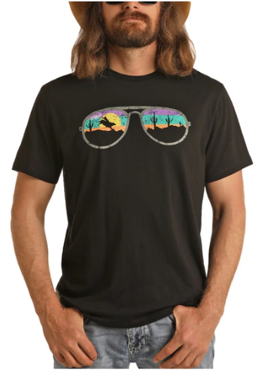 P9-6500 - Rock&Roll Denim Men's Dale Brisby Graphic Tee