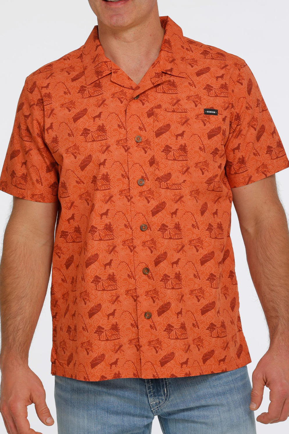 MTW1401008 - Cinch Men's SS Shirt