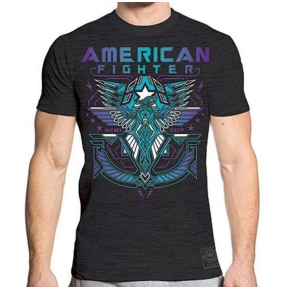 FM13122- American Fighter Men's SS T-Shirt