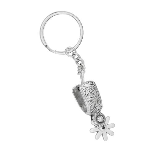 08650 - Brighton Silver Spur Key Fob