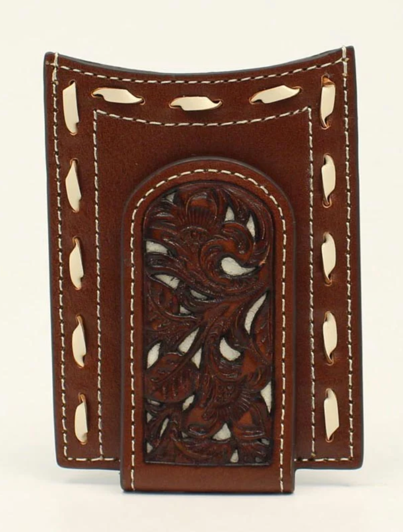 N5410008- Nocona Wallet - Card Case - Ivory Underlay