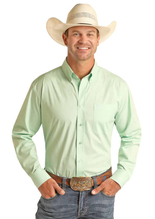 PSMSODRZ6N- Panhandle Men's LS Button-Up Shirt