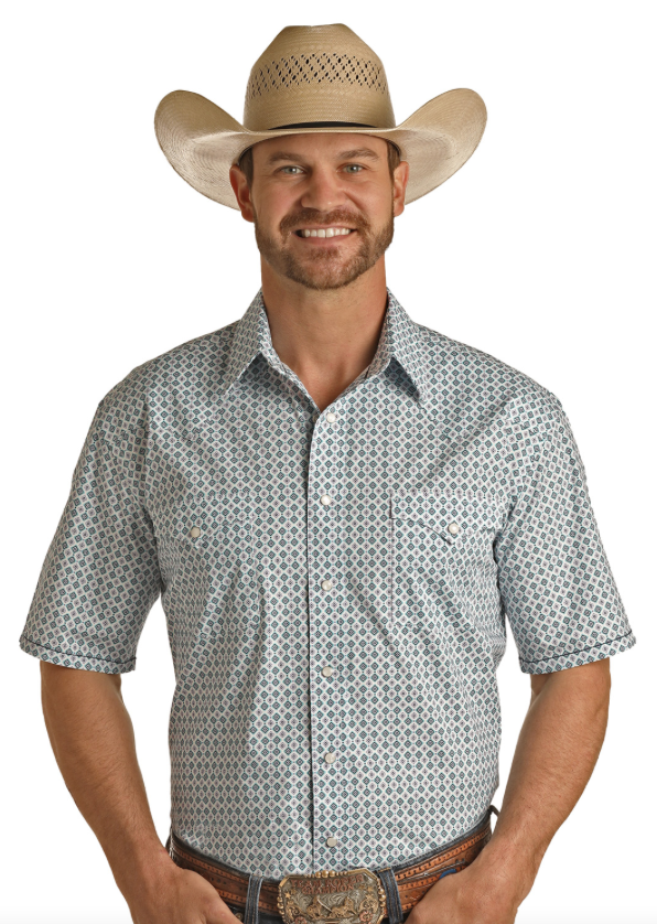 RSMS1SRZD3 - Panhandle Men's SS Button-Up Shirt