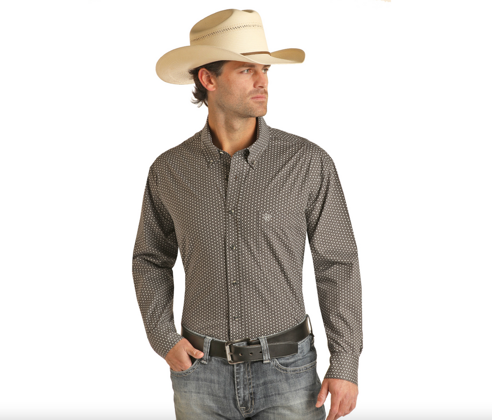 RRMSODRZ7F -  Rock&Roll Denim Men's LS Button-Up