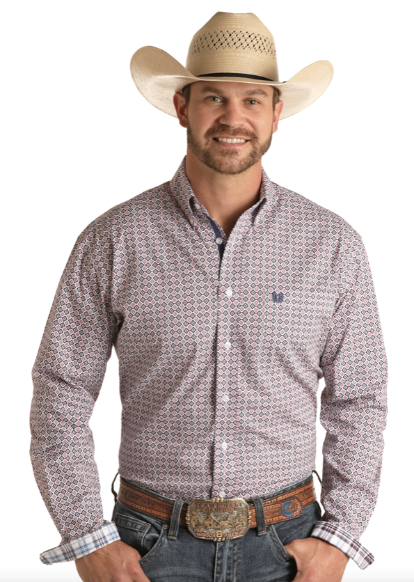RSMSODRZD7 - Panhandle Men's LS Button-Up