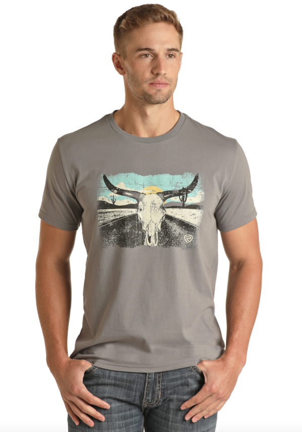 RRMT21RZMG - Rock&Roll Denim Men's T-Shirt