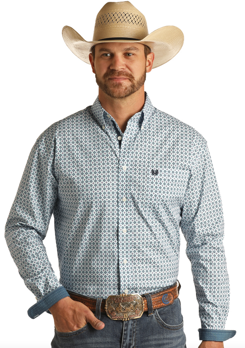 RSMSODRZD3 -  Panhandle Men's LS Button-Up