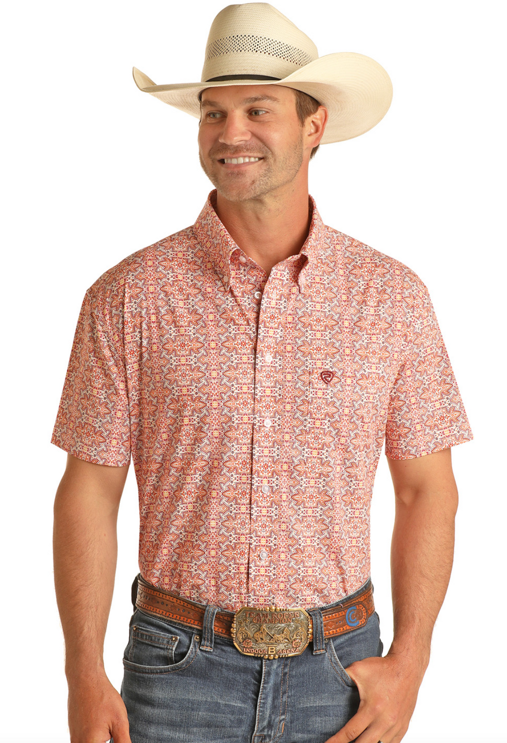 RRMS1DRZ7K - Panhandle Men's SS Button Up