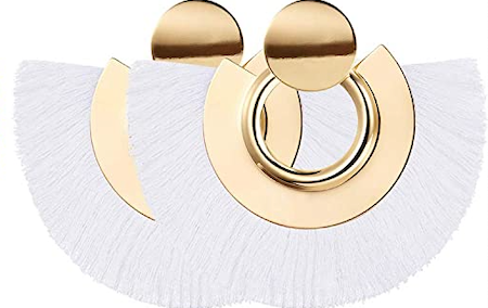 
                  
                    AM1101 - Tassel Statement Earrings
                  
                