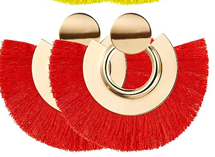 
                  
                    AM1101 - Tassel Statement Earrings
                  
                