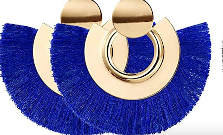 
                  
                    AM1101 - Tassel Statement Earrings
                  
                