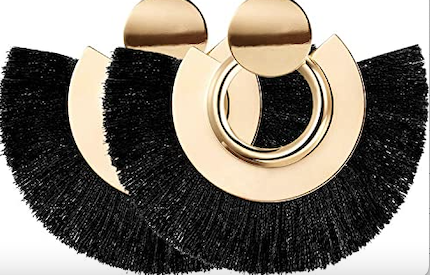 
                  
                    AM1101 - Tassel Statement Earrings
                  
                