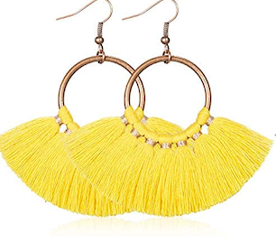 
                  
                    AM1101 - Tassel Statement Earrings
                  
                