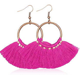 
                  
                    AM1101 - Tassel Statement Earrings
                  
                