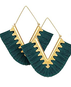 
                  
                    AM1101 - Tassel Statement Earrings
                  
                