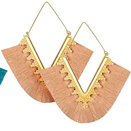 
                  
                    AM1101 - Tassel Statement Earrings
                  
                