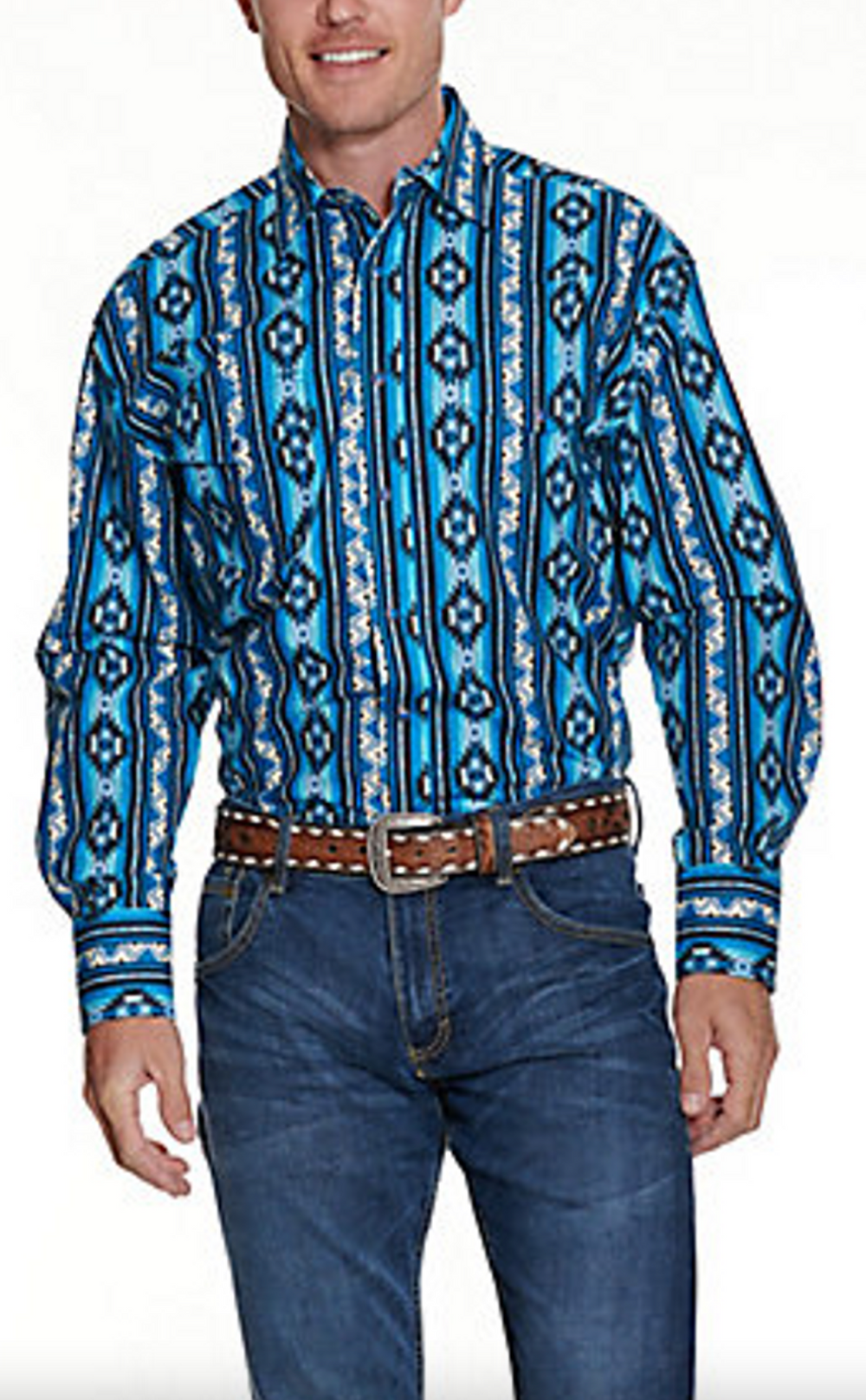 112318600 - Wrangler Men's checotah Pearl -Snapped Shirt