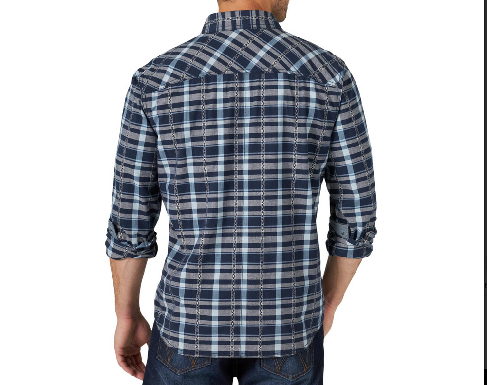 
                  
                    112318887 - Wrangler Retro Long Sleeve Button Down Plaid Shirt
                  
                