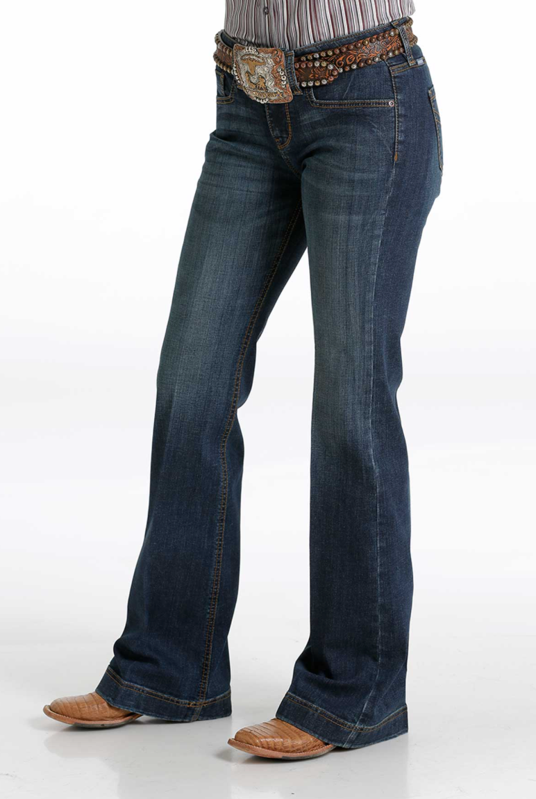 
                  
                    MJ81454086 - Cinch Women's Slim Fit 5-Pocket Lynden Jeans - Dark Stone
                  
                