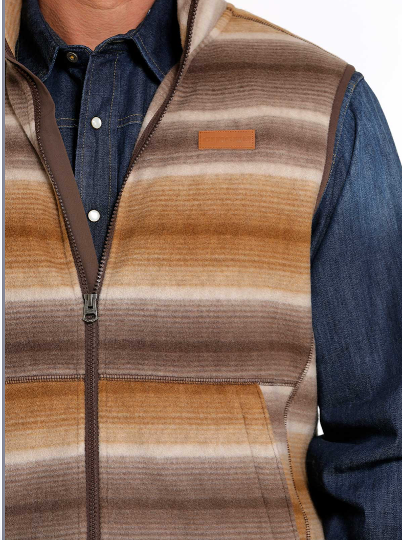 
                  
                    MWV1585001 - Cinch Men's Fleece Vest - Brown
                  
                