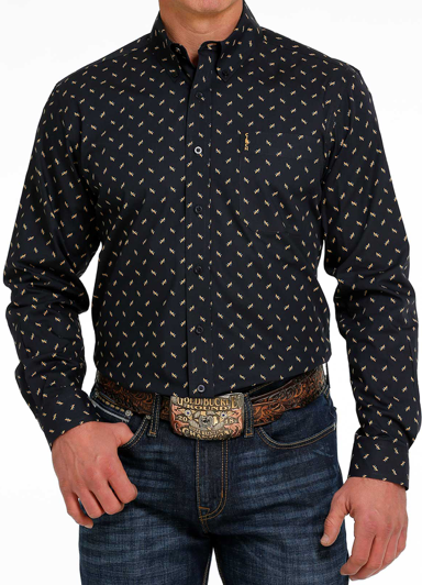 MTW1347060 - Cinch Men's Modern Fit Button Up - NVY