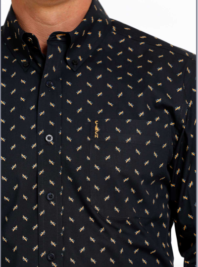 
                  
                    MTW1347060 - Cinch Men's Modern Fit Button Up - NVY
                  
                