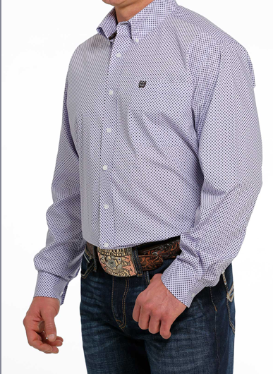 
                  
                    MTW1105480 - Cinch Men's Button-Up Shirt - Lilac
                  
                
