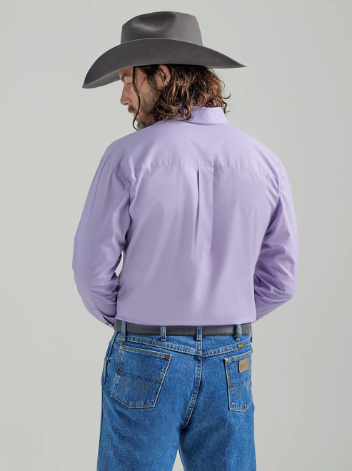 
                  
                    112324859 - Wrangler Men’s George Strait LS Button-Up Shirt - Lilac
                  
                