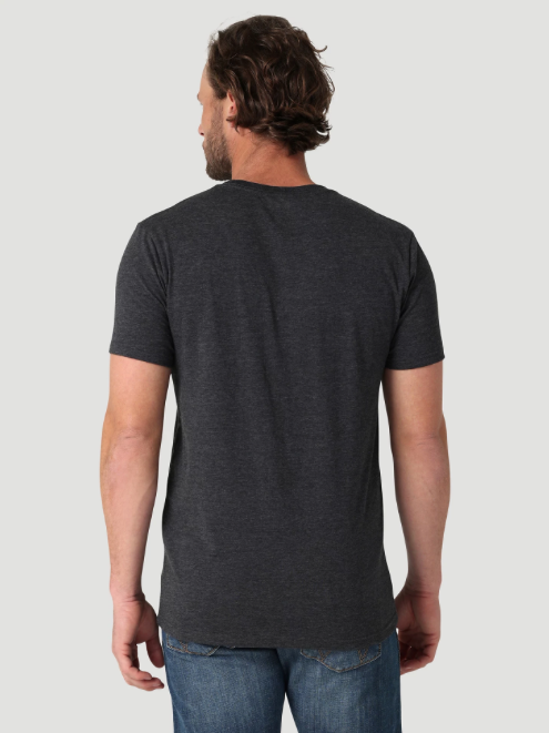 
                  
                    112325726 - Wrangler Men’s West Logo T-Shirt - Caviar Heather
                  
                