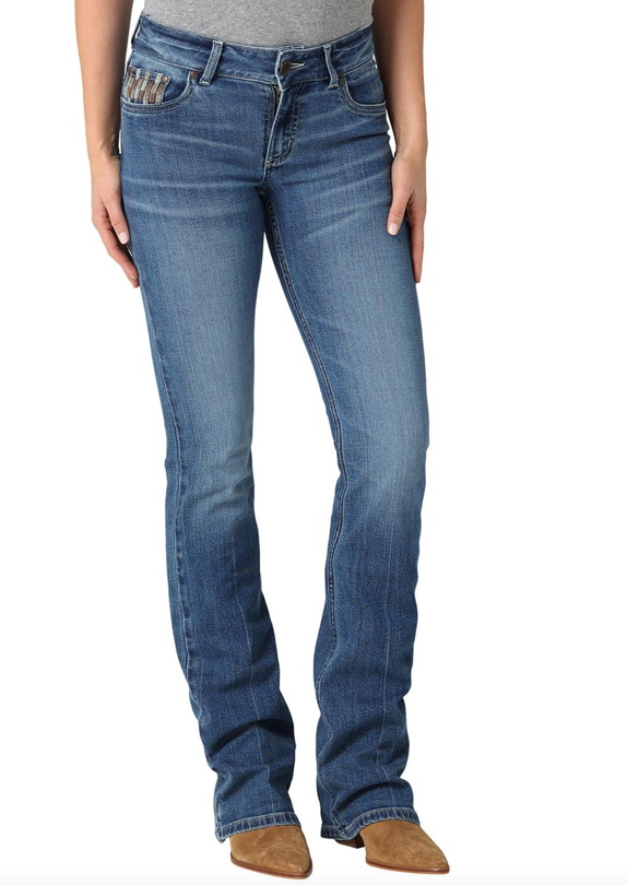 112328736 - Wrangler Retro Mae Bootcut Jean - Mid Rise - Faye