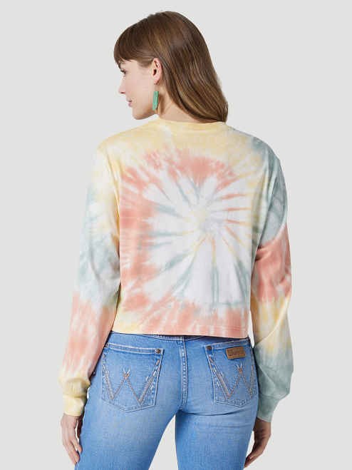 
                  
                    112327239 - Wrangler Women’s Retro LS Tie Dye Cropped Graphic Tee - Tie Dye
                  
                