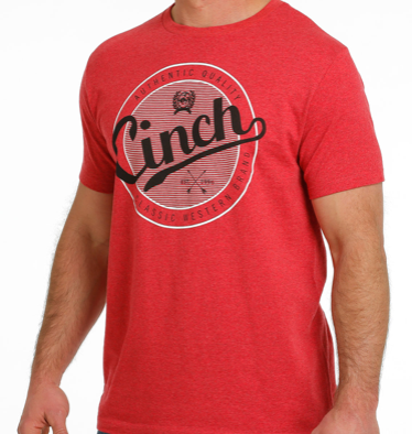 MTT1690554 - Cinch Men's Tee- Red