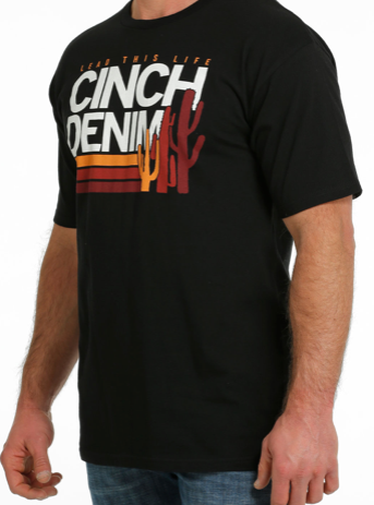 MTT1690551 - Cinch Men's Tee- Black